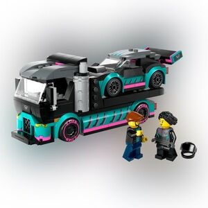 City 60406
Race Car and Car Carrier Truck